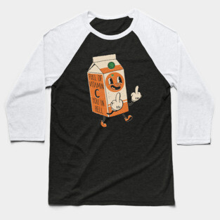 Orange: Vitamin C You In Hell Baseball T-Shirt