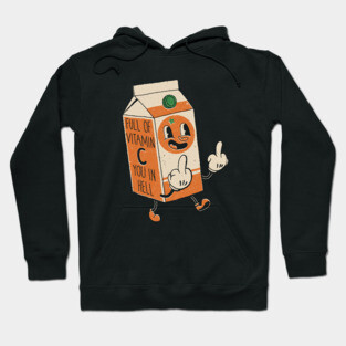 Orange: Vitamin C You In Hell Hoodie