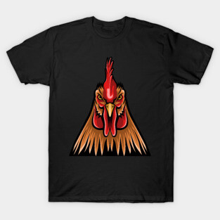 Rooster Head T-Shirt