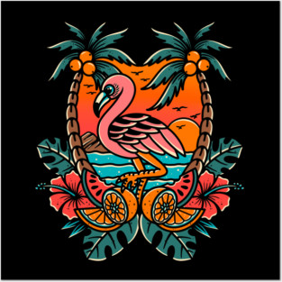 Flamingo Posters and Art