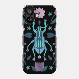 Bright Blue Beetle Phone Case