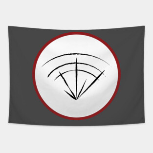 Were Alive: Ink's protection Symbol (Chest Pocket Placement) Tapestry