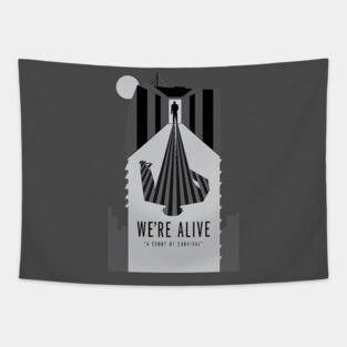 We're Alive: A Story of Survival alternate art Tapestry