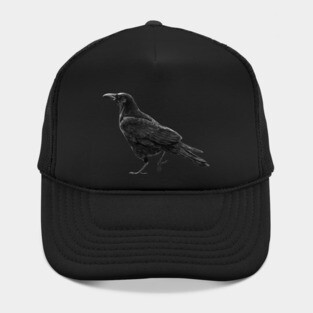 Crow Painting Hat