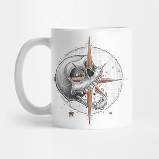 Skull Compass Mug