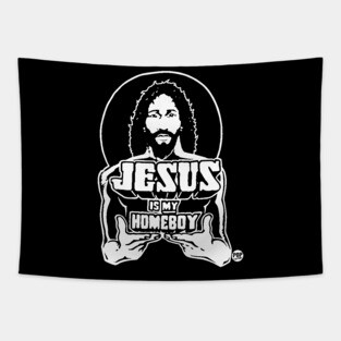 jesus homeboy Tapestry