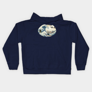 The Great Wave Kids Hoodie