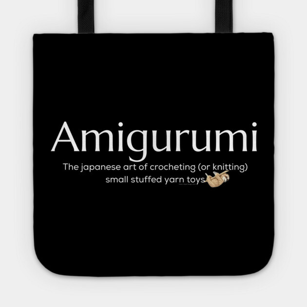 Amigurumi with Sloth Tote by Desert Hippie Designs