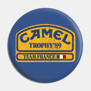 Camel Rally Trophy 89 Pin