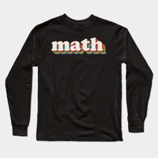 Math Long Sleeve T-Shirt
