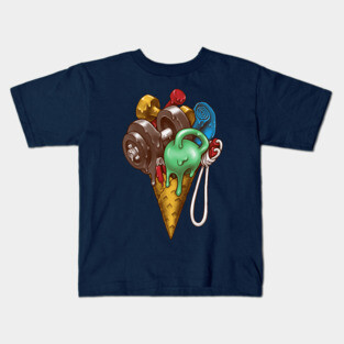Ice Cream Workout Kids T-Shirt