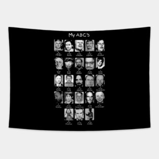 My (Serial Killer) ABC's Tapestry