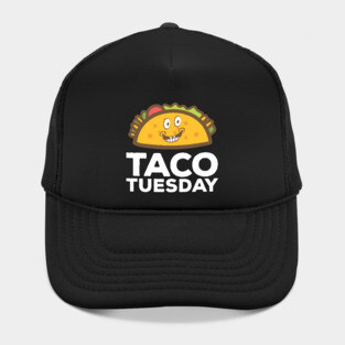 Cute & Funny Taco Tuesday Smiling Taco Hat