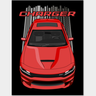 Charger - Red Posters and Art