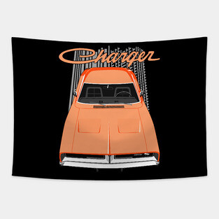 Charger 69 - Orange Tapestry