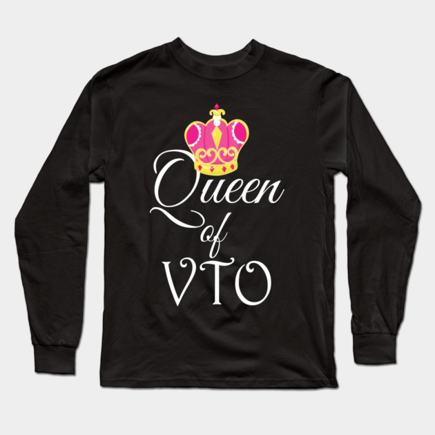 Queen of VTO Long Sleeve T-Shirt by belownormal