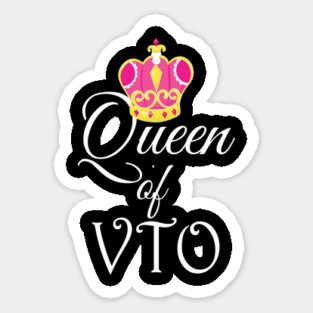 Queen of VTO Sticker