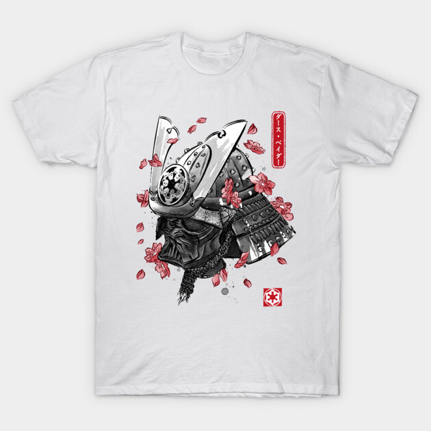 Darth samurai Darth Vader T-Shirt TeePublic