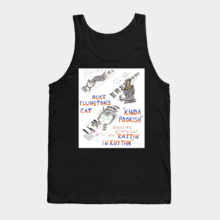Jazz Cat Tribute Duke Ellington Tank Top