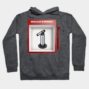 Emergency Crème Brûlée Torch Hoodie