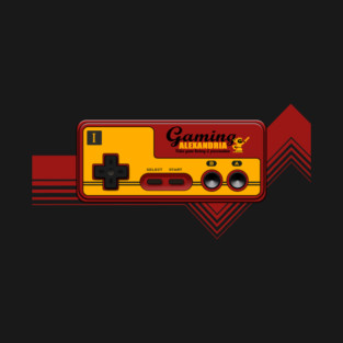 Gaming Alexandria Controller (by Stefan "Gazimaluke" Gancer) T-Shirt