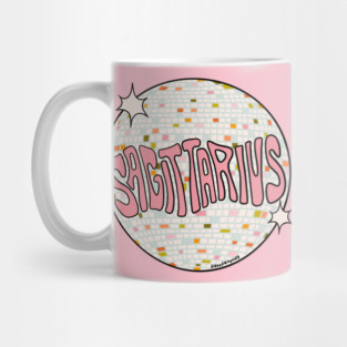 Sagittarius Disco Ball Mug