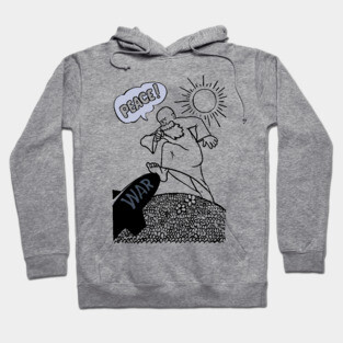 Peace - Anti War, Anti Imperialist, Propaganda Hoodie
