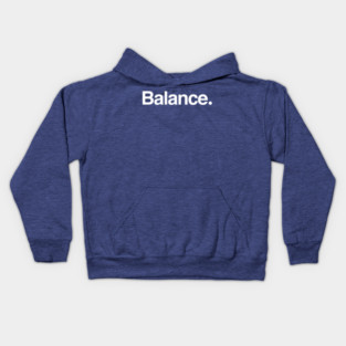 Balance. Kids Hoodie