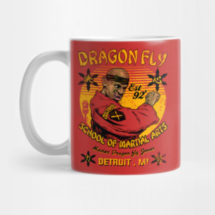 DRAGONFLY (RED) Mug