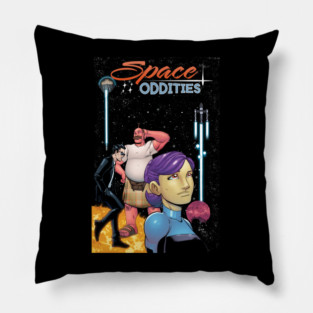 Space Oddities!!! Pillow
