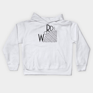Words Kids Hoodie
