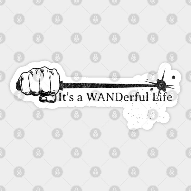 It's a Wanderful Life for wizards and school of magic Sticker by Joaddo