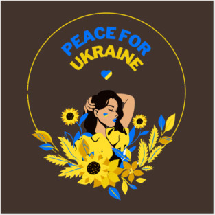 Peace for Ukraine Posters and Art