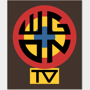 WGON Shiny and New circa 1978 Posters and Art