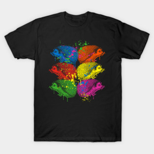 Hedgehog In Rainbow Colors T-Shirt