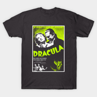Dracula Bela Lugosi Horror Movie Poster T-Shirt