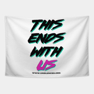 This Ends With US Tapestry