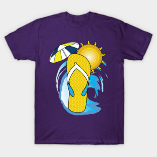 Summer Time Flip Flops T-Shirt