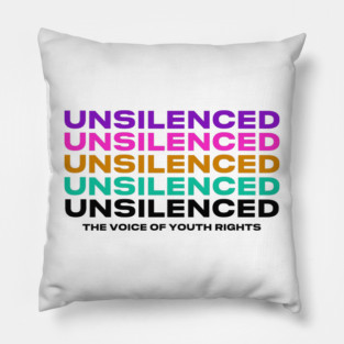 The Voice of Youth Rights Pillow