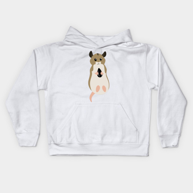 Chinese Hamster Kids Hoodie by DeguArts