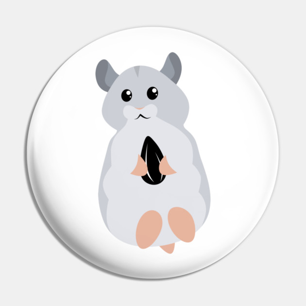 Djungarian Hamster Pin by DeguArts
