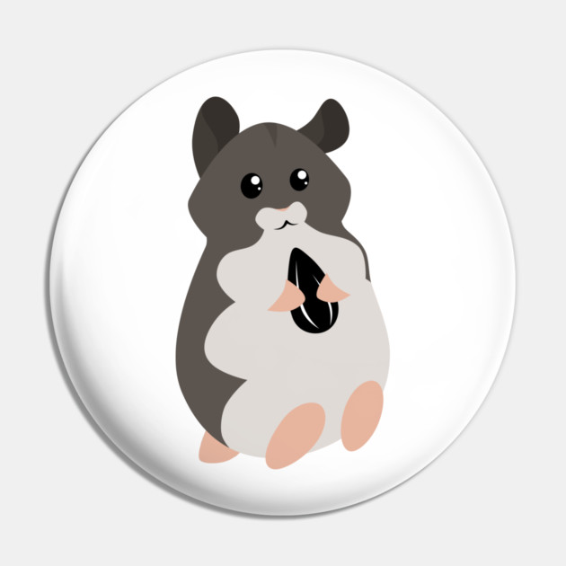 Campbell's Hamster Pin by DeguArts