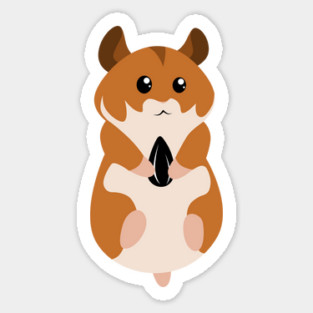 Syrian Hamster Sticker