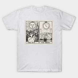 The Sun & Moon Tarot Cards T-Shirt