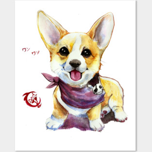 Corgin Posters and Art