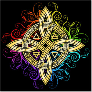 Celtic Witch Knot Posters and Art