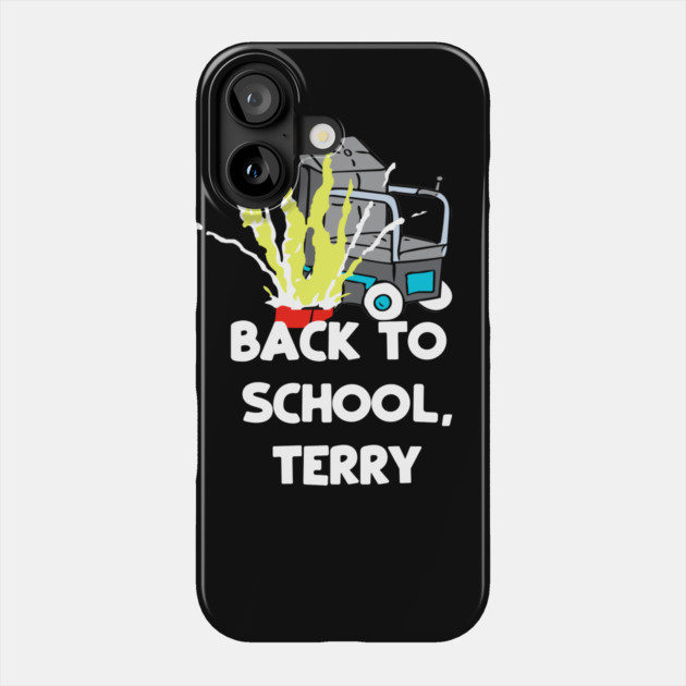Back To School Terry Phone Case by belownormal