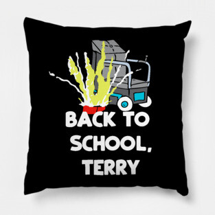 Back To School Terry Pillow