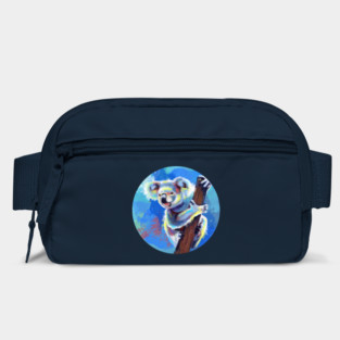 Koala Bear - Colorful Animal Illustration Bag