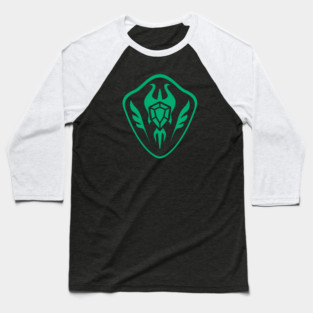 RPGFan Shield (Inverted Emerald) Baseball T-Shirt